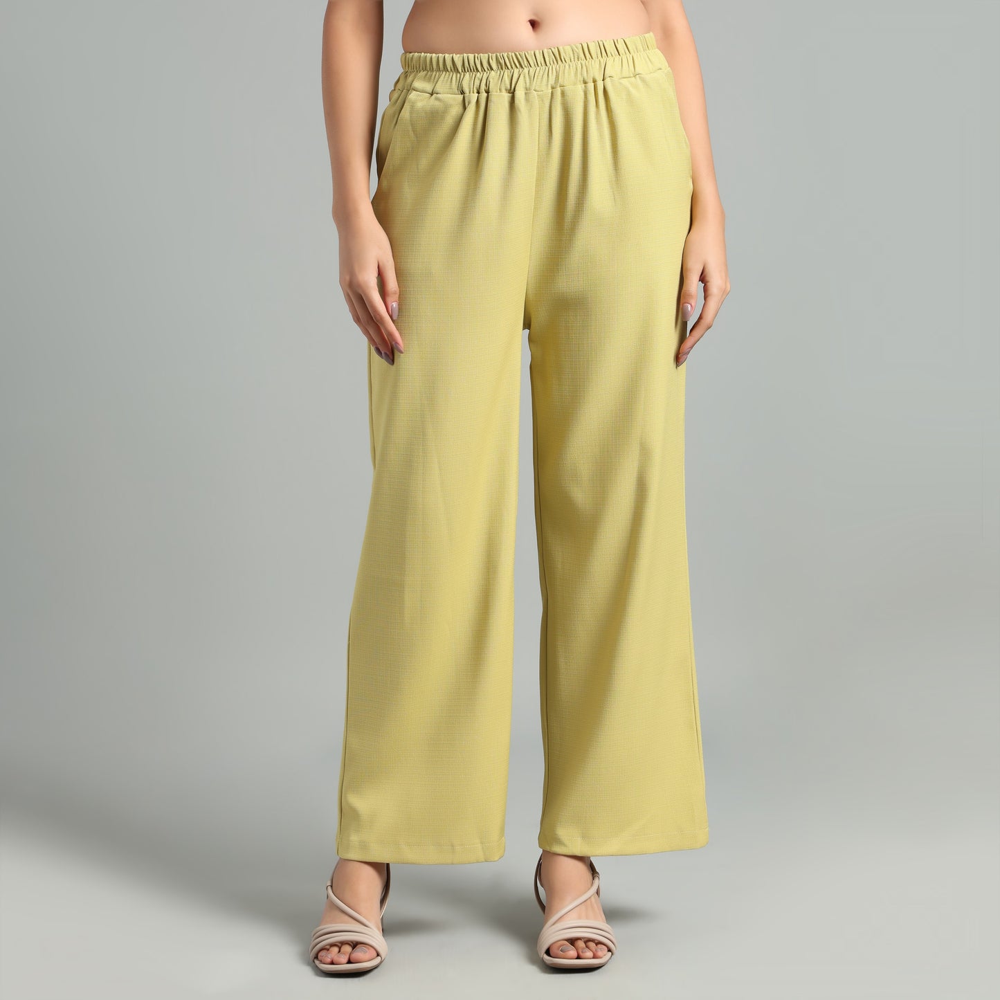 Casual Chic Lime Linen Blend Co-Ord